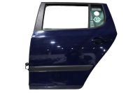 Tür links hinten ZV EFH 5-Türer Skoda Fabia II (542) in Z5 / F5A Pacific Blue<br>SKODA FABIA II (542) 1.2