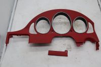Blende Instrumententafel Mercedes SLK R170 Tachoblende Rahmen Rot A1706800336<br>MERCEDES-BENZ SLK (R170) 230 KOMPRESSOR